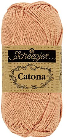 Scheepjes - Scheepjes Catona 502 Camel Yarn - 1x10g