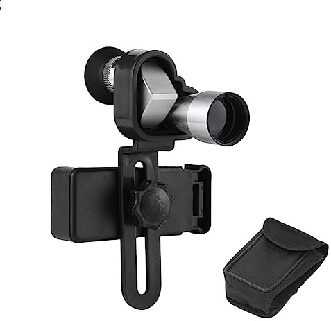 Lvsnswio 8X20 HD Mini Pocket Zoom Monocular Outdoor Portable Telescope for Hunting Hike Birdwatching