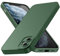Tenphone Coque pour iPhone 11, Coque iPhone 11 (6,1), Housse Etui de Protection en Silicone Souple, Cover Antichoc avec Protege de Camera, Compatible avec IP 11 TPU (Vert)