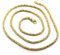 generico Kette aus 18 Karat Gelbgold, 750, Königskette, solide, Stärke 1,9 mm, Länge 60 cm., 60 CM, Gold, Kein Edelstein