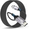 lalasis USB C HDMI Cable 1.8M,Cable HDMI a USB C 4K UHD Thunderbolt 3/4 Compatible Para i Phone 16 Pro MAX/16/15 Pro,MacBook Pro/Air,iMac,iPad Pro/Air,Samsung Galaxy S24,Huawei P40 /P30,DELL XPS Gris
