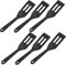 Garneck 6 Stück Hitzebeständiger Keksspatel Kleiner Spatel Antihaft Steak Utensil Kochschaufel Silikon Utensil Antihaft Backschaufel Küchenhelfer Silikon Küchenwerkzeug