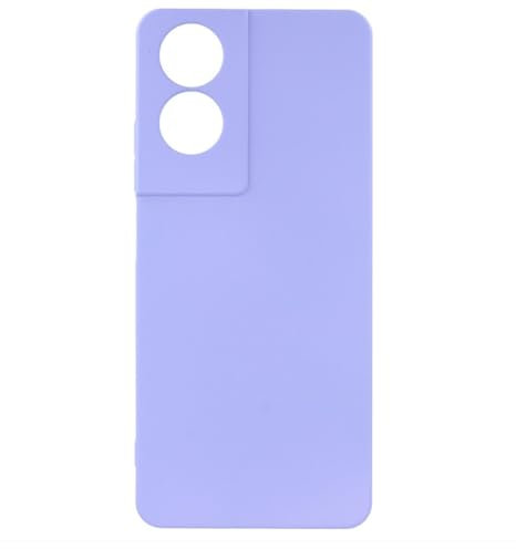 Custodia Compatibile con TCL 50 SE T611B display 6.78 / TCL 40 NXTpaper 4G (NON con 5G) COVER case soft GEL SILICONE protezione flessibile SLIM matte antiurto antigraffio MORBIDA TPU (Lilla)