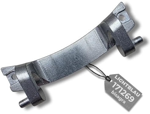 LICHTBLAU Bisagra de puerta de metal 171269 para ojo de buey Bosch Siemens 00171269