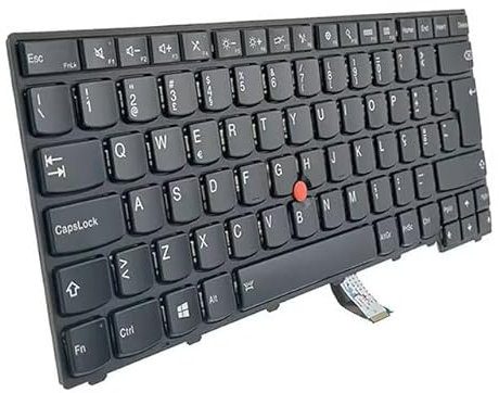 Tastiera per Notebook Lenovo ThinkPad T440, T440S, T440P, T431S, T450, T460, T450S, L440, L450, L460, E440, E450, CS13T-IT, 950Q6E, 0C02253, FRU 04Y0860, PARTS 0C02253 con Trackpoint (Layout Italiano)