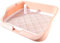 Milageto Toilettes pour Chiots, bac à litière, Outil de Nettoyage, intérieur et extérieur, Facile à Nettoyer, Accessoires, Enceinte surélevée, Pot pour Chien, Rose