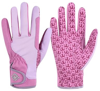Harrison Howard All Season Kids Horse Riding Gloves, Equestrian Gloves