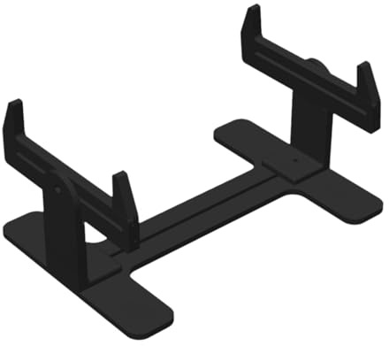 F Fityle Model Boat Ship Making Stand Auxiliary Base Sturdy Portable Simple Model Making Fixing Bracket for Hobbyist Modeling Projects, Black