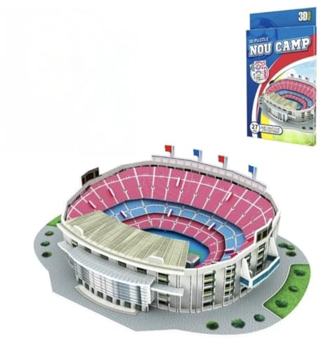 3D Camp Nou Fußballstadion Modell Sammlerstück Puzzle