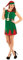 Fun Shack Elf Costume Adult Women Christmas Fancy Dress Outfit - Festive Holiday Costume for Women, Elf Themed Attire, Small