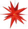 Weihnachtsstern für den Außenbereich (rot, klein)