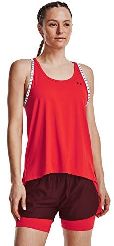 Under Armour Knockout Tanktop Damen rot, M Damen