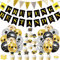 Abschluss Deko,Abschlussfeier Party Dekoration 2025, Glückwunsch abschluss deko Set,Prüfung Bestanden Girlande,Abschlussfeier Luftballons,für Graduierung Party Dekorationen,Bachelor Deko