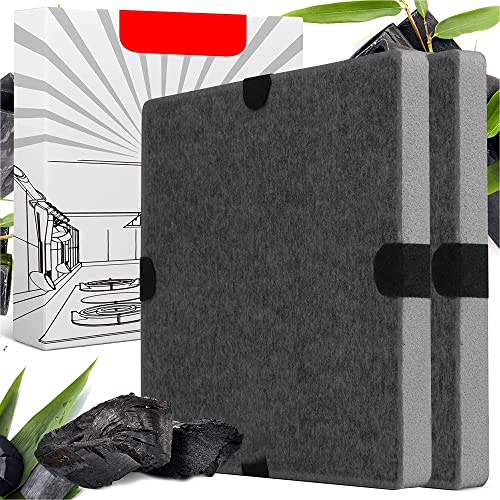 INTESIA® Aktivkohlefilter ähnlich DKF12-1 bzw. 6228731, passend für Miele Dunstabzugshauben DA269-4 / DA279-4 / DA390 / DA420 / 28996265D (2er Pack)