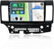 YUNTX [4GB+64GB] Android 14 Autoradio für Mitsubishi Lancer(2008-2016)-[Integriertes CarPlay/Android Auto/DSP/GPS]-10.1”IPS 2.5D-Kamera+MIC-DAB/Mirror Link/Bluetooth 5.0/360 Kamera/Lenkradsteuerung