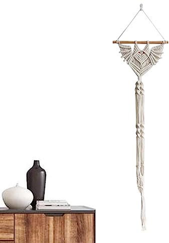 Planter Holder for Wall | Hanging Planters Baskets | Hand Woven Flower Pot Bat Hangers | Wall Hanging Plant Holders | Ceiling Pot Holder for Bedroom and Balcony | Macrame Hanger Planter Indoor/outdoor