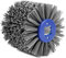 QWORK® #120 Nylon Brush, Sanding Brush, Polishing Brush, for Wood Sanding, Satin Machine
