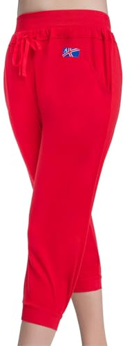 Nebulus Damen Short Pearly, Capri Hose, Sommerhose