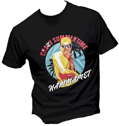 M-Italy T-Shirt Uomo & Bambino - CRAXI SummerTime - Maglietta Maglia Tshirt Super vestibilità Top qualità