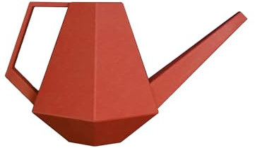 Petit Arrosoir Plantes d'Intérieur | The Watering Can Gazzaladra Design | Shapes - Decorations | PLA Recyclé Biodégradable | Ergonomique Moderne Écologique (Terre Cuite, 1,0 Litre)