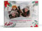 Adventskalender personalisiert – großer Adventskalender mit 2 Fotos und Text: 28 x 35,5 cm x 10 cm – Adventskalender zum Befüllen – Adventskalender 2024 Mama, Papa, Oma, Opa – Motiv: Weihnachtsstern