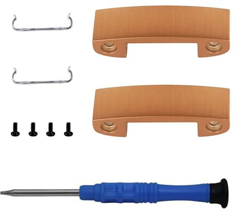 Studio Pro Metal Hinge Replacement Parts Compatible With Beats Studio Pro Wireless Headphone - Durable Repair Kit With Headband Folding Hinge Clip Cover Pin Set - Dune