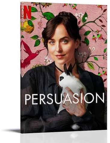 HUEAEHAHE Dakota Johnson Persuasion - Poster decorativo da parete, 60 x 90 cm, stile cornice