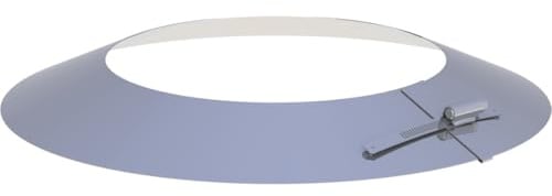 DW-ECO 2.0 Ø 250 mm - Wetterkragen/Wandrosette passend über das DW-ECO Klemmband