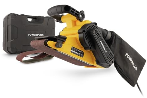 Powerplus Bandschleifer POWX0461 - Bandschleifer 900W - 3 Acc.