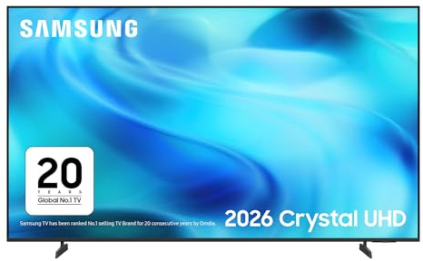Samsung Smart TV 70-Inch U8000H Crystal UHD 4K TV, HDR10+, Motion Xcelerator, Dynamic Sound Pack, Gaming Hub, Knox Security, Vision AI Companion [2026]