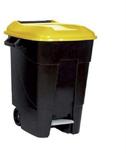 plustik 1 Contenedores móviles con pedal 100 l