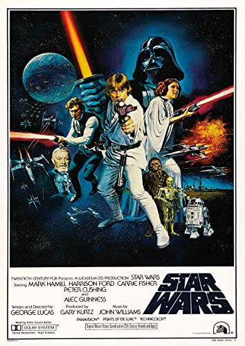 OMG Printing Star Wars Poster/Druck/Bild, Satin-Fotopapier, A4, 210 mm x 297 mm
