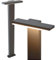 max K O M F O R T MODERNE LED Standleuchte Pollerleuchte Wegeleuchte 10W - 78cm hoch - warmweiß - Anthrazit - Wandlampe Wandleuchte Außenlampe Lampe Gartenleuchte 17504