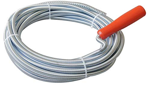 KATSU Cable Desatascador Tuberías 10m x 9mm Limpiador de drenaje Desbloqueador Sinfín Cable de serpiente para Fregadero de Cocina Limpieza de Tuberías 318710