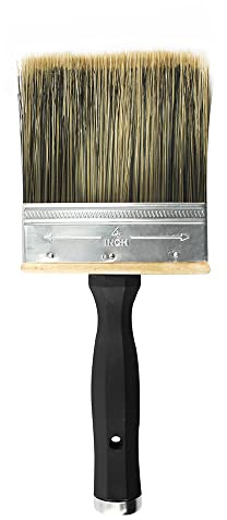 Dekton Pro Grade Multi-purpose Shed & Fence Brush-Extra Thick To Hold More Liquid| Perfect For Staining Or Sealing, Decks, Fences, Siding, Masonry| Built For Lasting Performance|Easy Handle And Clean