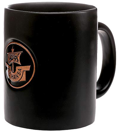 FC Hansa Rostock Tasse, Metall, Rund, Becher, 236.588 ml