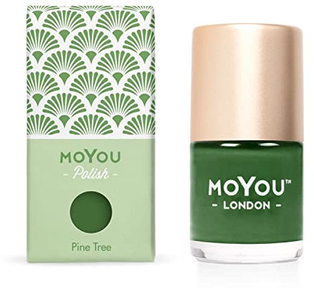 MoYou-London Premium Stamping Nail Polish, 9ml - Pine Tree