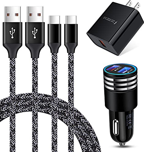 Cargador rápido USB C para Samsung Galaxy S21/S21 Ultra/S21+/S20 FE/S20 Note 21 20 Ultra A12 A32 A42 A11 A21 A51 A71 A10E A20 A50 S10 S9 S8