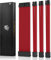 AsiaHorse PSU Kabelverlängerung, PC Sleeved Cable Kit für GPU/CPU, 16AWG Netzteil Cable Extensions mit Kabelkämmen, 24PIN/ (6+2) PIN/ (4+4) PIN Kabelmanagment, 30CM, Rot