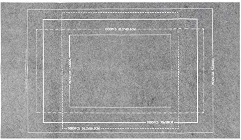 lyrlody Tapis de Rouleau de Puzzle, Rangement de Puzzle Puzzle Saver Rouleau de Puzzle Tapis de Feutre de Rangement de Puzzle Tapis de Puzzle Pliable Tapis de Puzzle pour Accessoires de Puzzle Gris