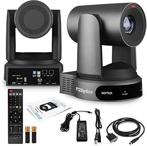 PTZOptics Move 4K SDI/HDMI/USB/IP PTZ Camera with 30x Optical Zoom (Gray) (PT30X-4K-GY-G3)