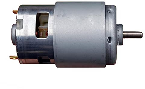 CYFANG Automatisierte Drehmaschine 775 Gleichstrommotor Automatenmotor 18V-19,2V Doppelkugellager Gleichstrommotor Gartengeräte Motor, Aktenvernichter Motor Schleifmaschine (Color : 18V 775 Motor)