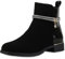 VAN HILL Damen Klassische Stiefeletten Blockabsatz Strass Trendy Schuhe 840507 213002 Schwarz Lack 39