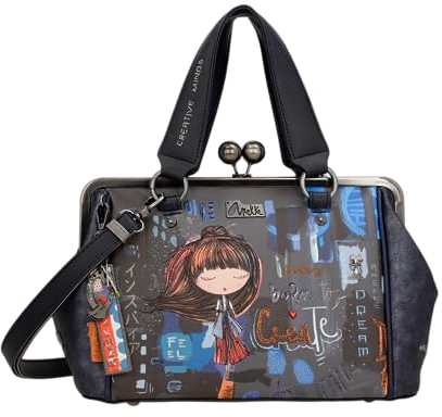 Anekke Contemporary Mouthpiece Handbag Multicolor