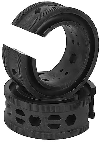 Schraubenfeder Stoßdämpfer , Feder Stoßdämpfer , 2 Stück , Anti Vibration , Typ C , Reduziert Geräusche , Universeller Gummi für Autos