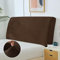 KAYBTNT Samt Bett Kopfteil Bezug, Staubdicht Bettkopfteil Bezug, Weicher Elastisch Velvet Stoff Bettkopfteil Husse, Kopfteil Abdeckung für Gepolsterte, Kopfteil, Boxspringbett (Kaffee, 200-220cm)