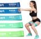 K-MART Resistance Bands Set of 5, Exercise band for men & Women, Skin friendly fitness exercise resistance band 5 levels for legs, glutes, arms, pilates Best for Home, gym, yoga (Mint Green & Blue)