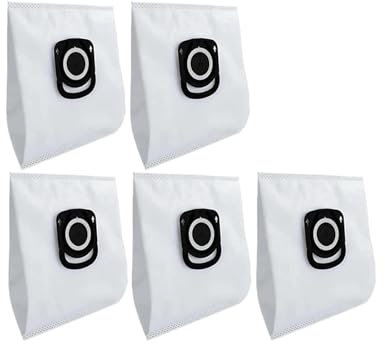 CEPAIXN Sac À Poussière Haute Filtration. Compatible avec Rowenta ZR200540 ZR200540 ZR200720. Pièces for Aspirateur Hygiene + Hygiene Plus Silence Force 4A(5 pcs)