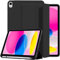 A-BEAUTY Funda Compatible con iPad (A16) 11.ª/10.ª Generación (2025/2022), con Soporte para Pencil, Protector de Pantalla, Carcasa TPU, Soporte Trifold, Auto-Reposo/Activación, Negro