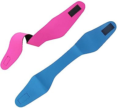 POPETPOP 2pièces Bandeau De Natation Étanche Pour Protection Des Oreilles Tête Band Earmuffs Bleu Rosy